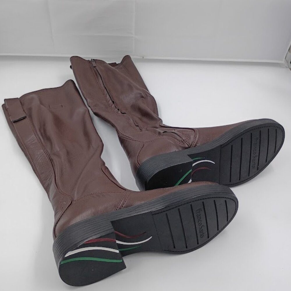 Franco Sarto L- Keaton Knee High Boot, Dark Brown, Women's Size 6.5